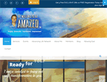 Tablet Screenshot of bewillingtobeamazed.com